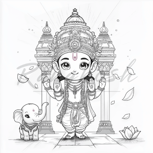 Tiny Titans - Printable Coloring Book